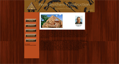 Desktop Screenshot of perrybrothersconstruction.com